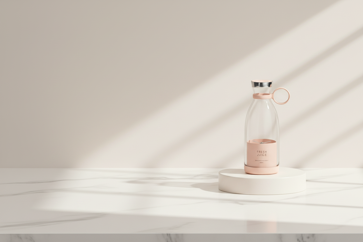 BlendGo on White Marble - Distant View